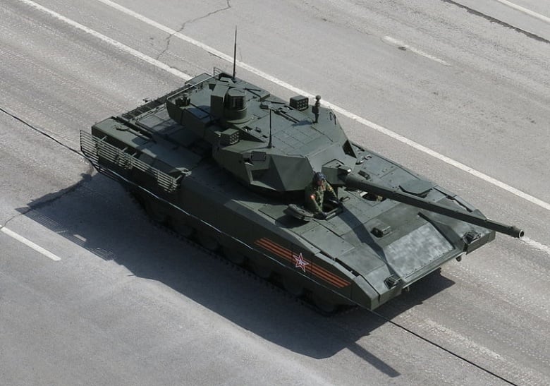 Опасный российский Танк Armata Т-14: готов к войне в следующем году?