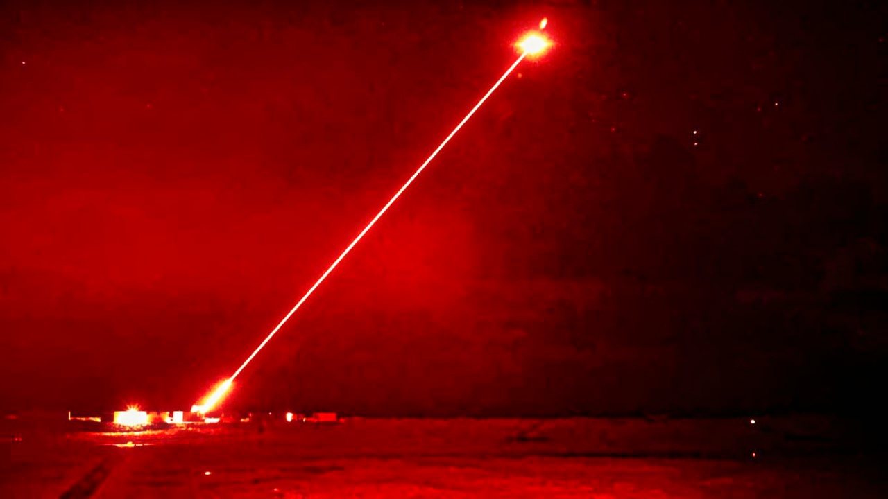 Royal Navy DragonFire Laser