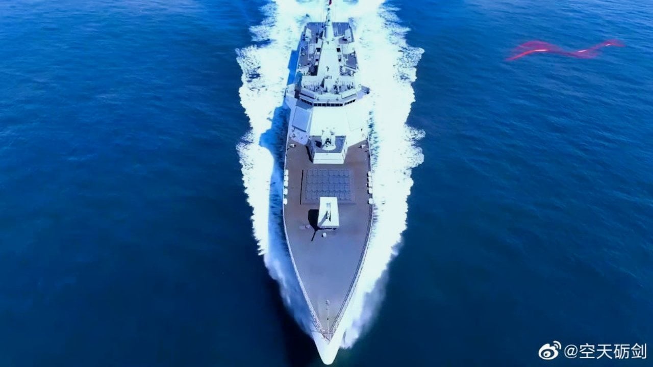 China Navy Destroyer