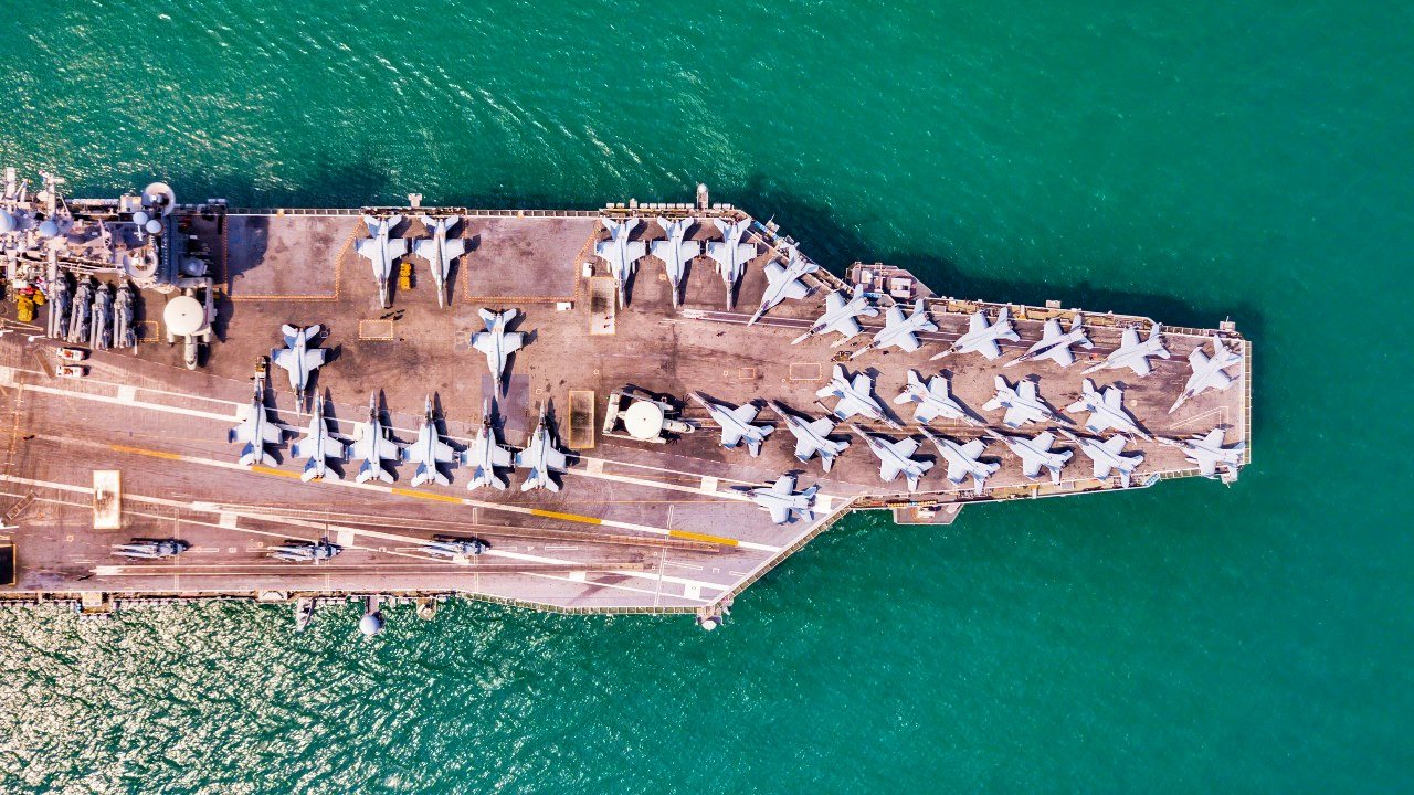 U.S. Navy Aircraft Carrier